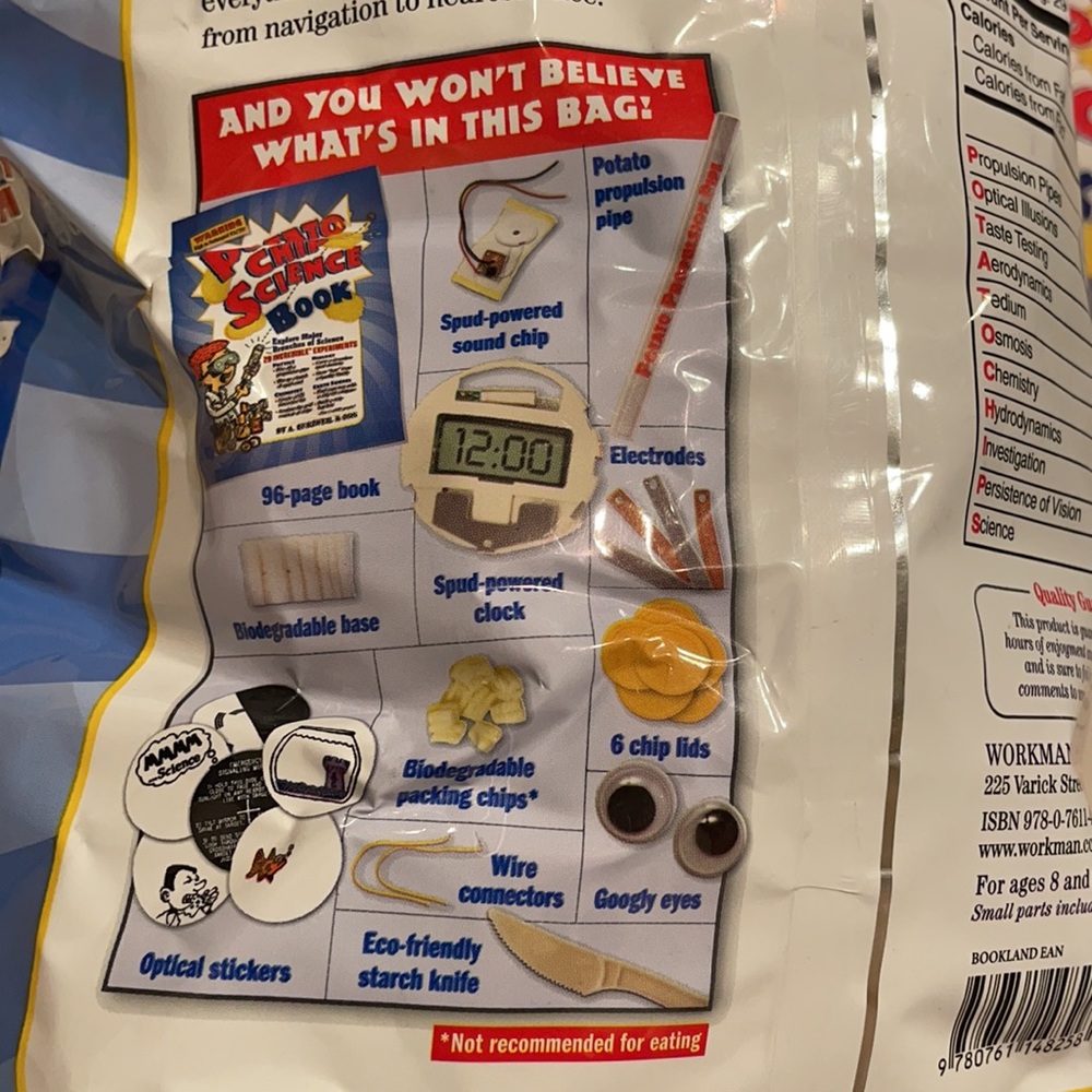 Potato Chip Science Kits - Picture 2 of 4